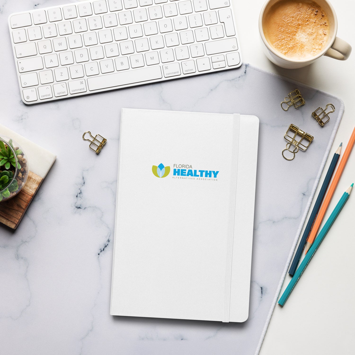 Florida Healthy Hardcover Notebook